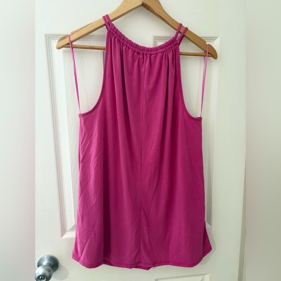 Green Envelope NWT pink sleeveless camo tank halter size XL shirt - Picture 6 of 9